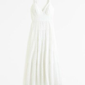 Abercrombie Eyelet Black Maxi Dress